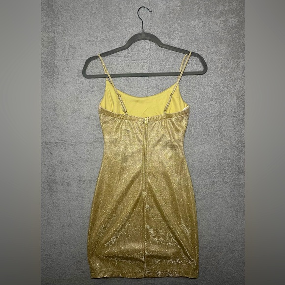 Gold B Darlin Hoco Dress - Picture 2 of 5